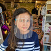 clear face shield for kids and adults, school face shield