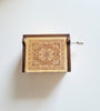 BTS Spring Day hand crank music box. Wooden vintage design.