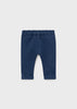 Boys Mayoral Navy Blue Fleece Trousers, Back