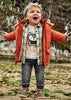 Boys Comfy Soft Denim Joggers, Elasticated Waistband and Adjustable Drawstring, Eco-Friendly
