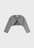 Mayoral Girls Basic Knitted Cardigan, Round Neckline, Decorative Knitted Design, Front Button Fastening, Front