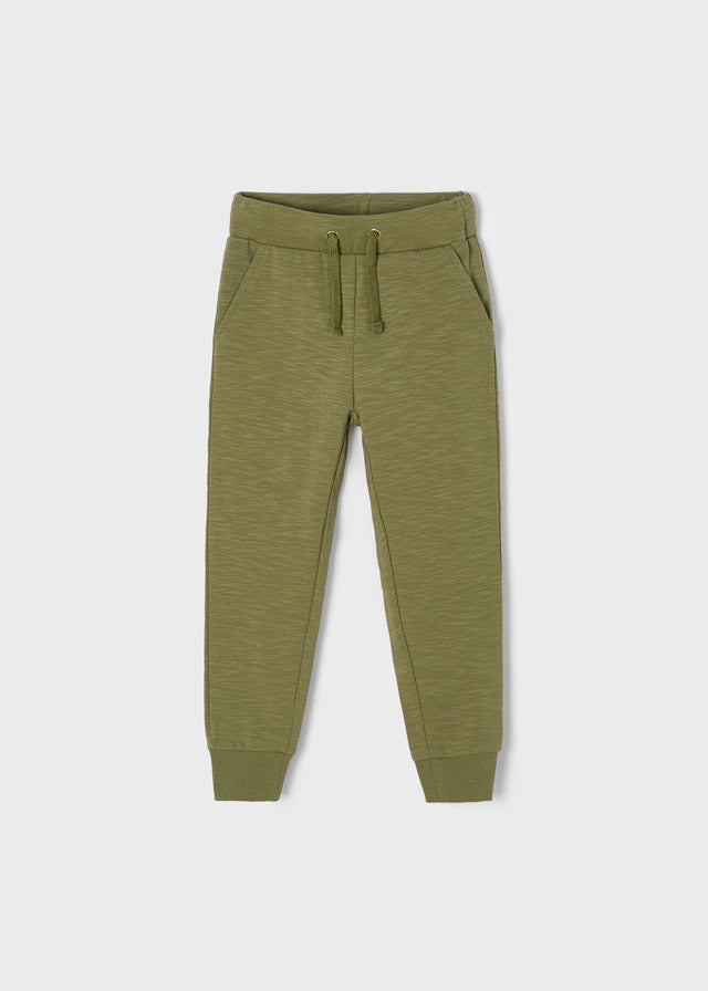 Mayoral Girls Jogger Pants, Adjustable Drawstring, Functional Pockets, Front