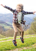 Boys Mayoral Tan Slim Fitted Pants, Functional Front and Back Pockets, Eco-friendly Materials