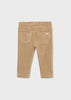 Girls Mayoral Corduroy Trousers, Basic Knit Pants, Tan, Elasticated Waistband, Back Pockets