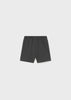 621 Mayoral Fleece Play Shorts, Charcoal back