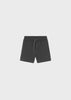 621 Mayoral Fleece Play Shorts, Charcoal front