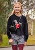Girls Mayoral Plaid Checkered Shorts, Black, Functional Pockets Elasticated Waistband