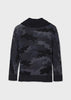Knitted Shawl Collar, Boys Mayoral Long Sleeve Sweater, Petroleum/Dark Grey