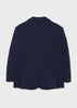 Boys Mayoral Navy Blue Blazer, Knit blazer, Long Sleeve, Wrist Buttons, Back