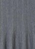 Steel Colored Dress, Ribbed Knit Top and Flowy Bottom, Long Sleeve, Mayoral Girls