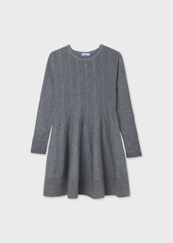 mayoral knit dress Girl Knit Dress Natural