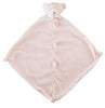 animal head baby blankie, pink bear security blanket, angel dear