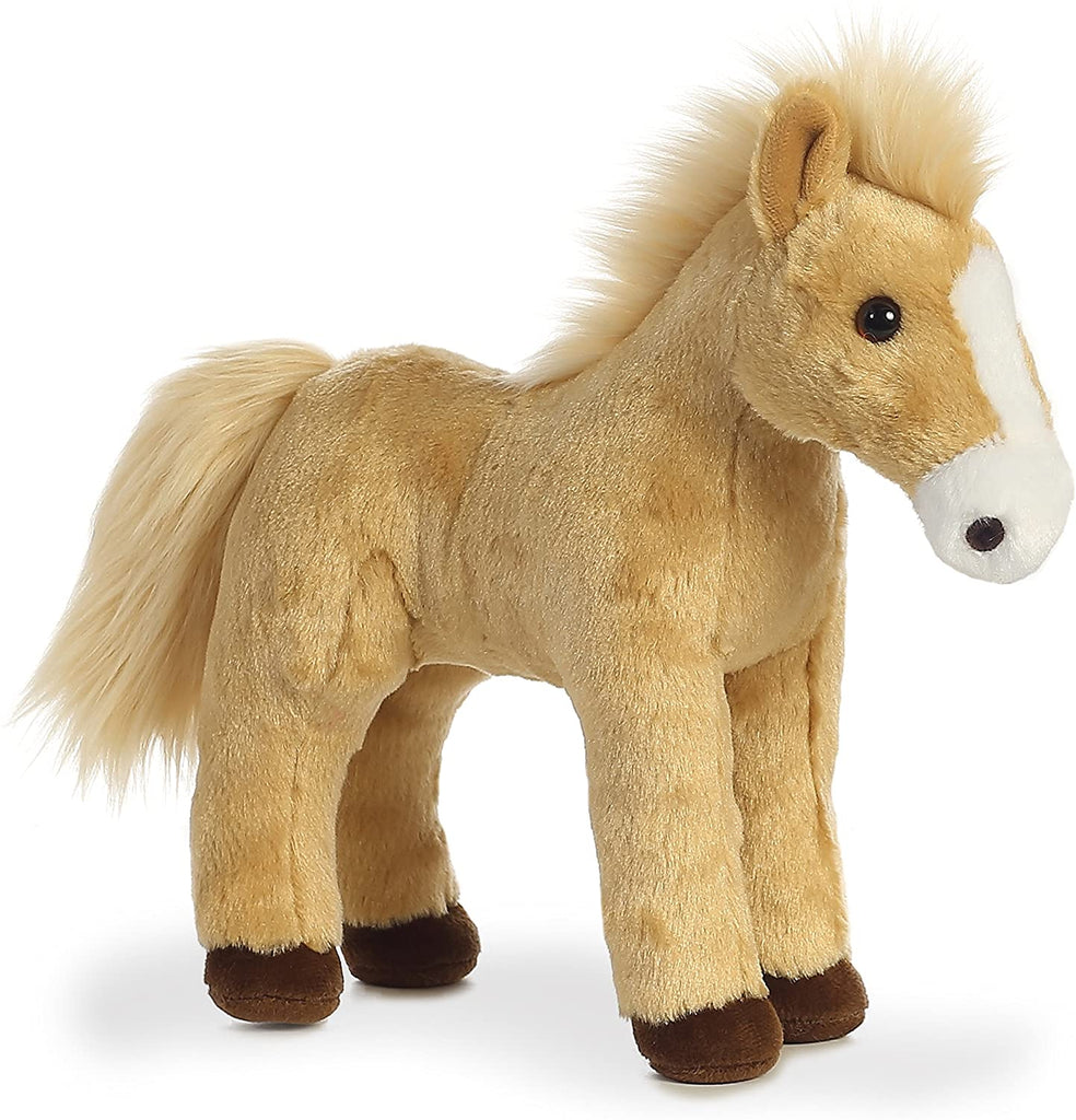 Aurora Plush Toy, 12 Inch, Soft tan, Cheyenne Western Horse