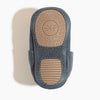 Freshly Picked Moccassins, RUBBER MINI SOLES, Blue Spruce Oxford