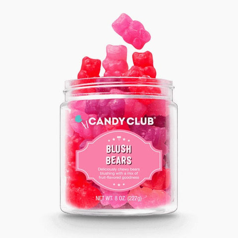 Candy Club Gourmet Treats - Fruit Gummies, Blush Bears