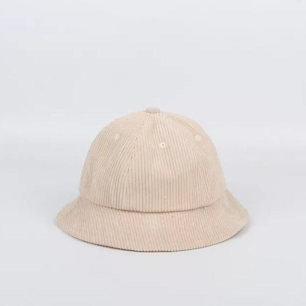 kids corduroy bucket hat, sun hat, blush pink