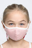 Face Mask, Kids Washable, Reusable - Light Pink