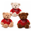 Gund Classic Teddy Bears, I Love You T-Shirt Message