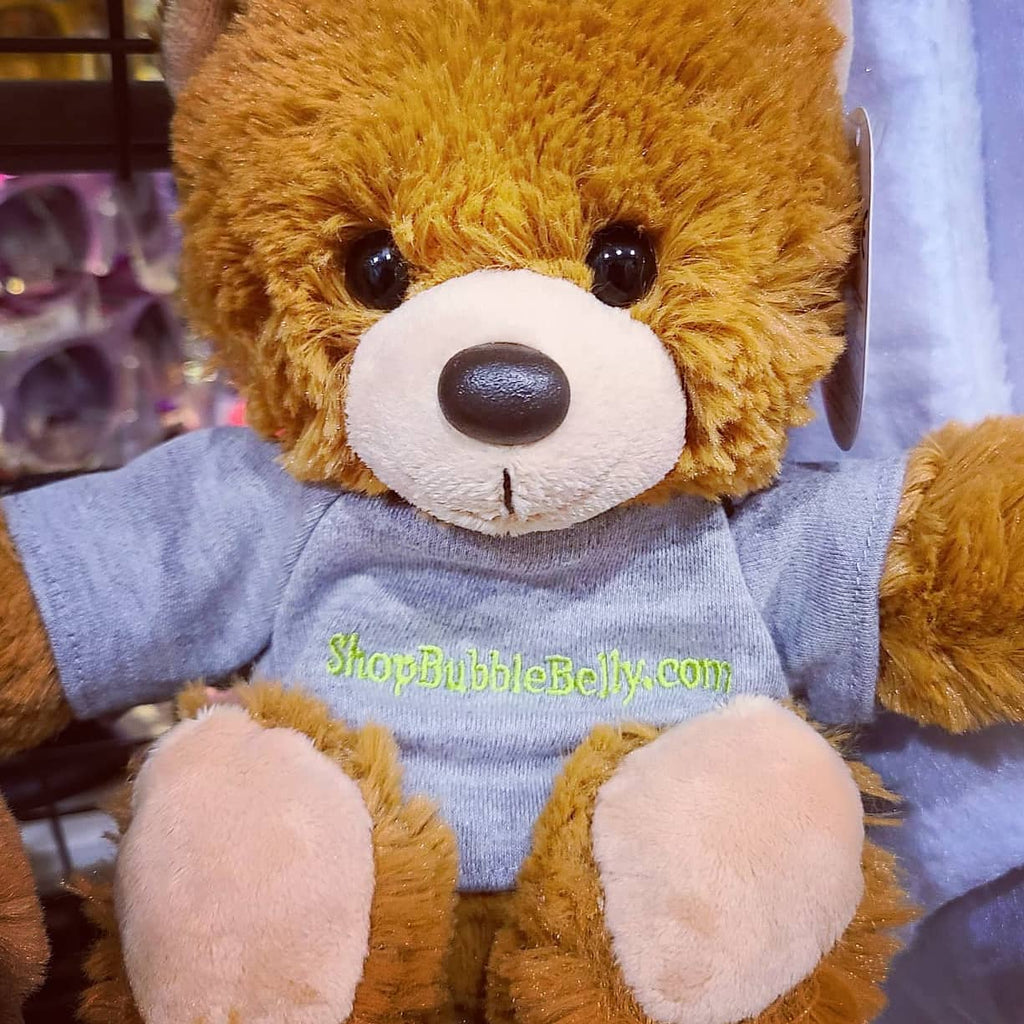 Bubble Belly Signature 12" Cuddly Bear - Embroidered