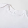 Close Up of Bodysuit Material, Neckline is Stitched