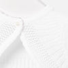1318 Mayoral Baby Girls Knit Openwork Detailed Open Bolero Cardigan, White