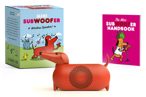 Mini Subwoofer Weiner Dog "Woof"-er Desktop Bluetooth Speaker