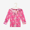 Posh Peanut Bamboo L/S Reversible Hooded Jacket - Amira Floral