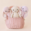 Cuddle+Kind Heirloom Hand-Knit Dolls, Baby Animals, Baby Bunny Oatmeal