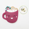 Silicone Teething & Chew Toy, Hot Chocolate, Berry