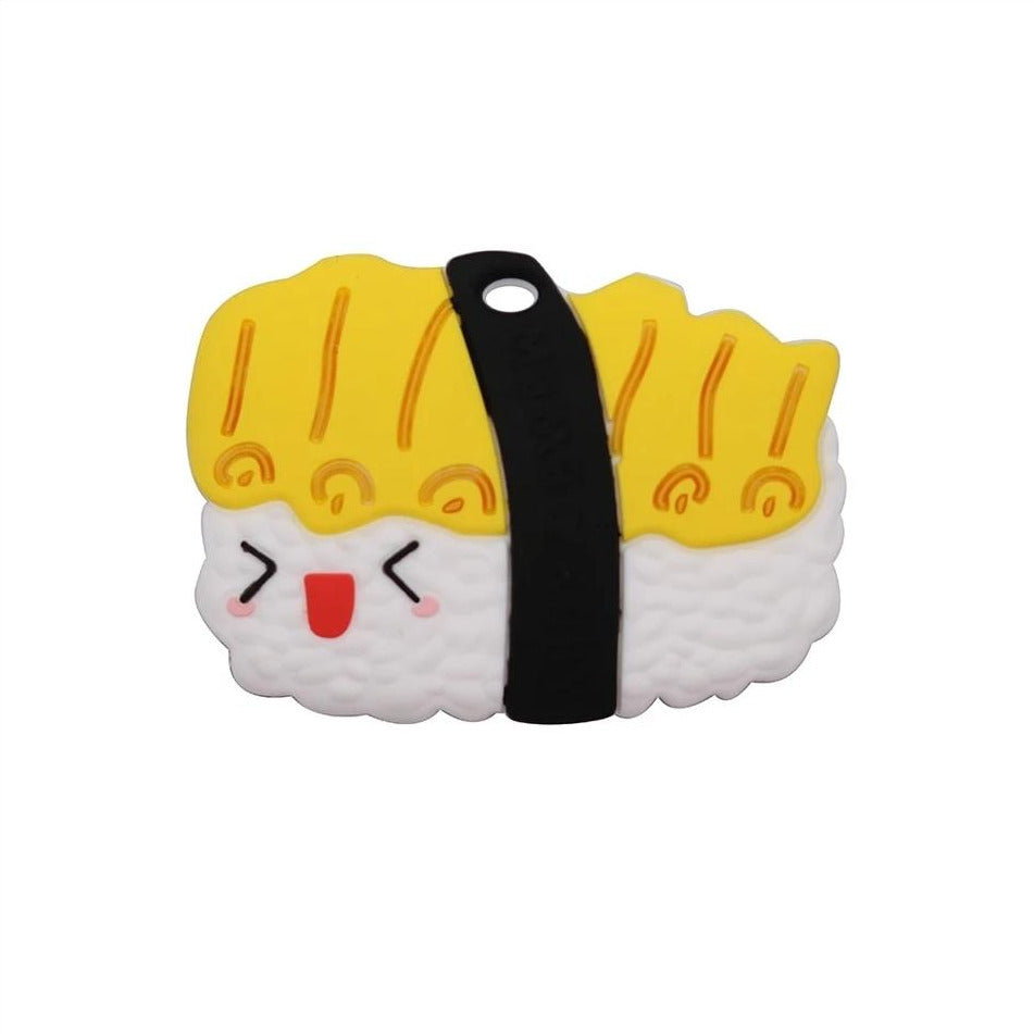 Silicone Teething & Chew Toy, Tamago.Sushi