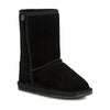 Wallaby Lo Teens Black Booties, EMU Australia, Rubber Sole