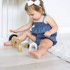 Eco-friendly Sustainable Bamboo Animal Nesting Toy - Hedgehog