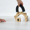 Eco-friendly Sustainable Bamboo Animal Nesting Toy - Hedgehog