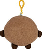 21 Official Line Friends 4" Backpack Bag Clip, Shooky Cookie