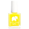 ella +mila cruelty-free natural, kid-friendly nail polish, sunburst yellow