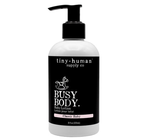 Tiny Human Busy Body Baby Body Lotion, 8oz (click for scents)
