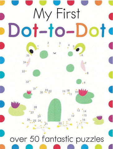 Activity Books for Kids - My First Dot-to-Dot, 3-6yrs