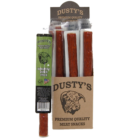 SNACKS: Dusty's Habanero Beef Sticks 1 oz