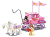 Builder Bricks - Girl's Dream Royal Carriage Building Brick Kit (137 Pcs)