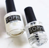 SOPHi Vegan Nail Polish, Prime + Shine + Seal System