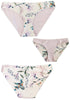 Tween/Teen Reversible Eco-friendly, Sustainable Swim Bottoms - Isla Corsica Nat/Lt Lavender, Full Coverage