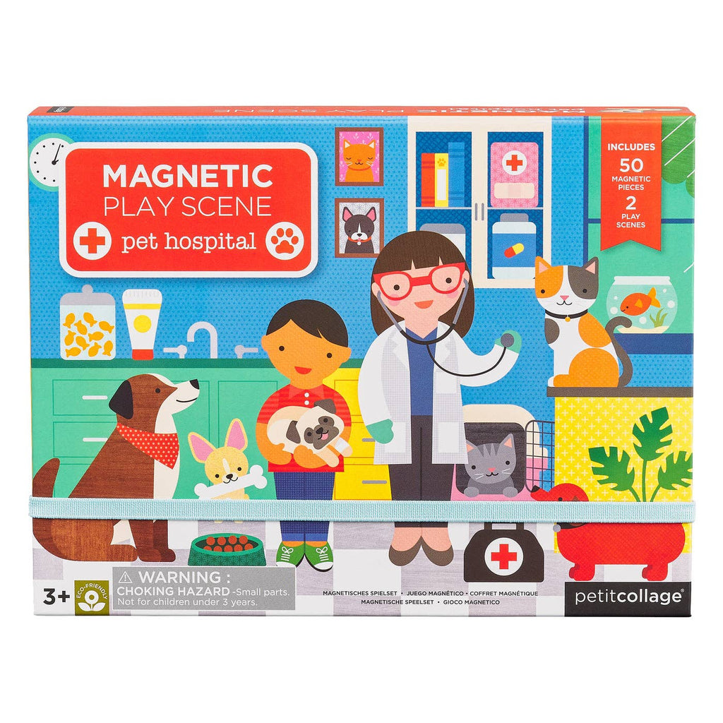 Pet Hospital Magnetic Play Scene