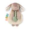 Itzy Friends Soft Toy Sensory Lovey Plush - Brown Bunny