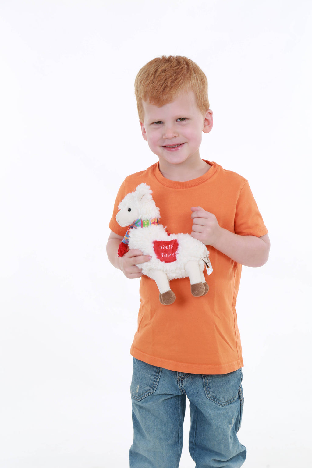 Tooth Fairy Pocket Plush Toy - White Llama