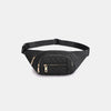 Zenana Quilted Multi Pocket Waist Belt Bag (CLICK FOR COLOR CHOICES)