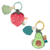 Itzy Pal™ Plush Soft Sensory Toy + Teether: Avocado