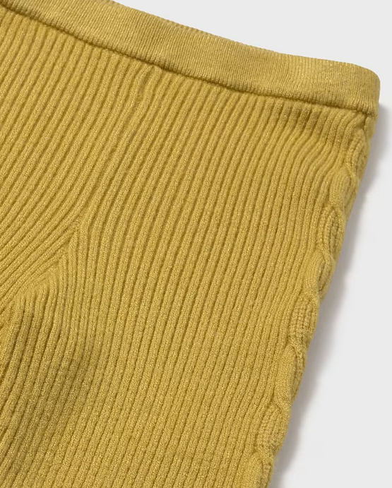 10015 Toddler Girls Soft Knit Leggings - Honey Mustard Playtime Essentials