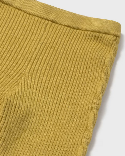 10015 Toddler Girls Soft Knit Leggings - Honey Mustard Playtime Essentials