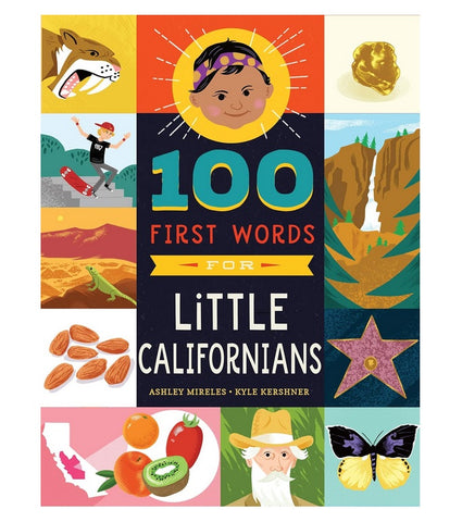 100 1st Words for Little Californians Board Book