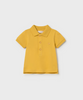 1102 Mayoral Baby Boy Eco-Cotton S/S Polo -Savannah Yellow